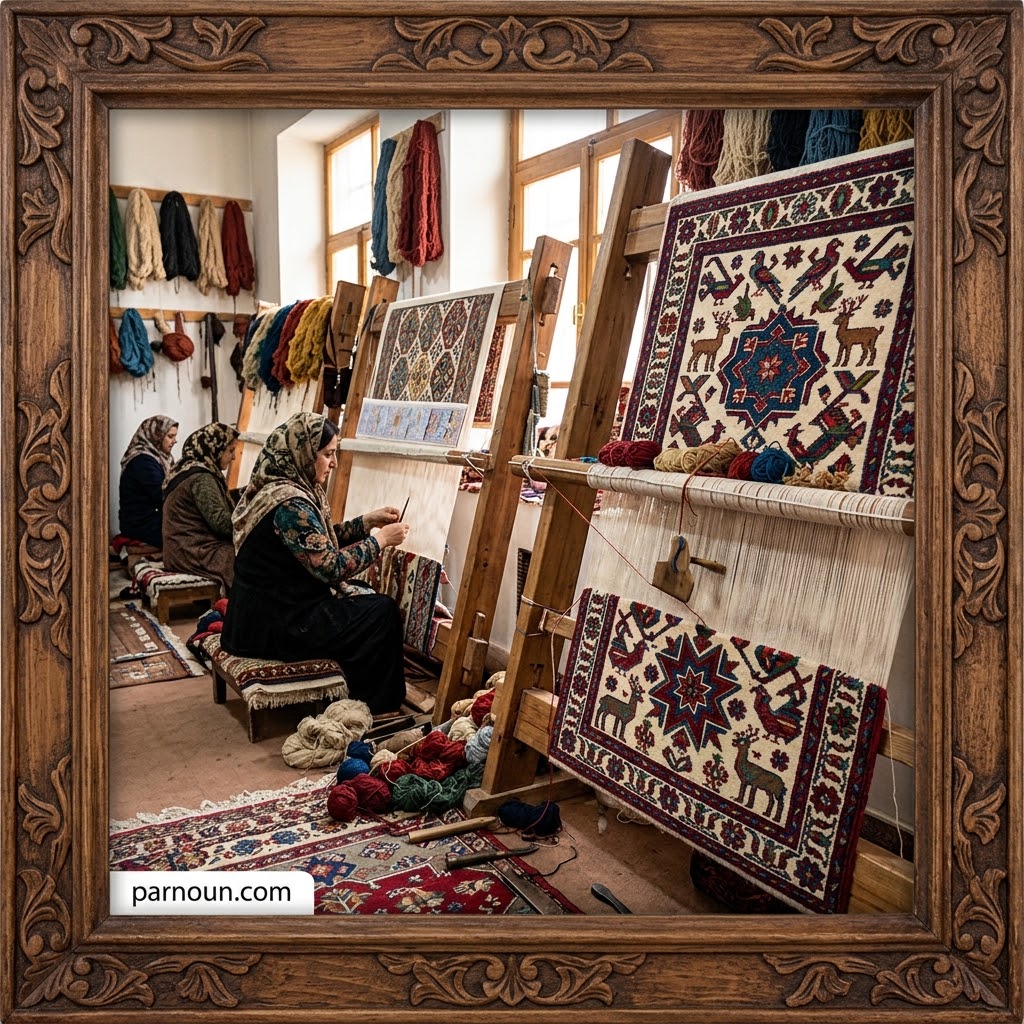 ورنی بافی تبریز