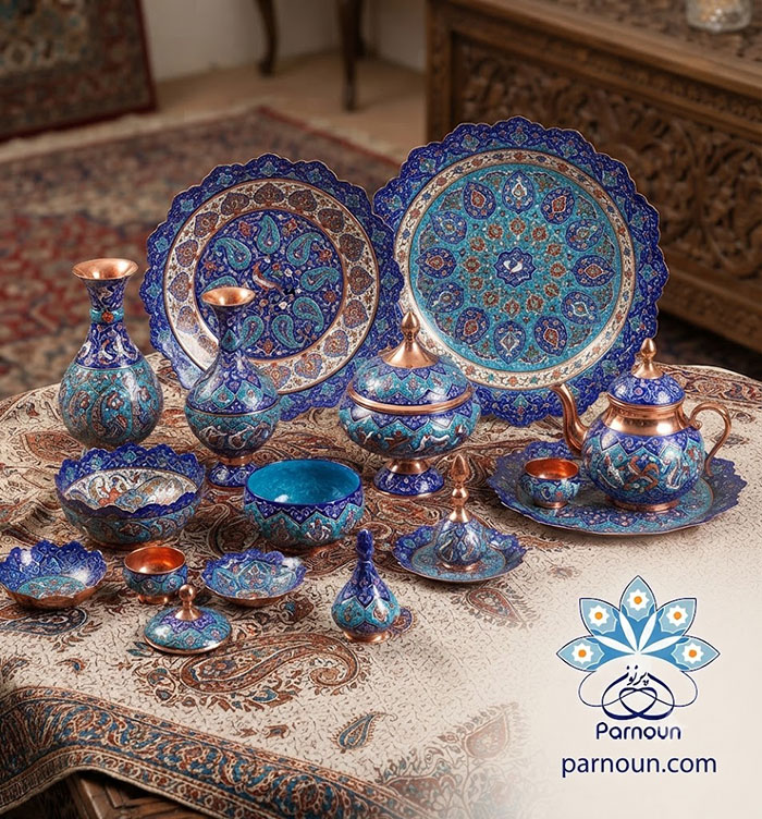 نکات نگهداری صنایع دستی میناکاری