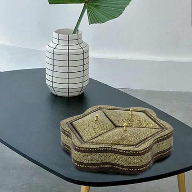 شکلات خوری خاتم کاری