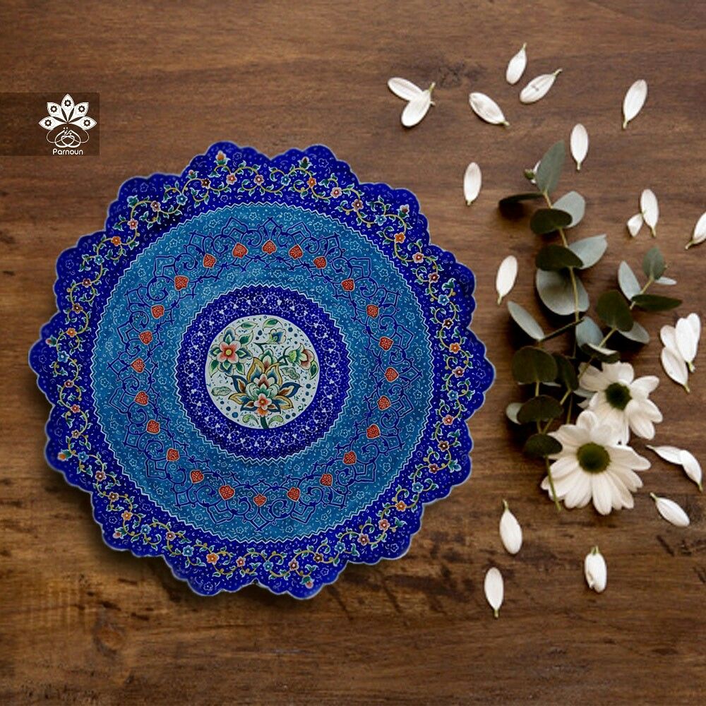 بشقاب میناکاری