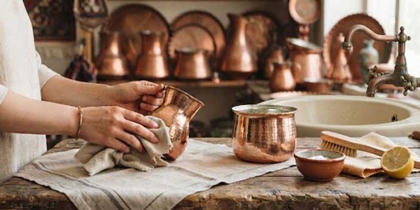 روش نگهداری از ظروف مسی 