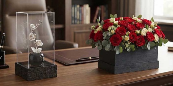 بهترین گل برای هدیه به مدیران