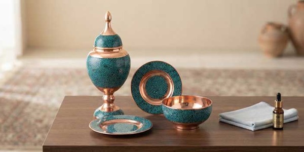 نحوه نگهداری ظروف فیروزه کوبی 