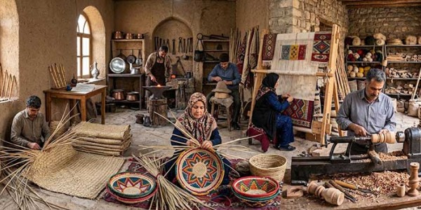 صنایع دستی دزفول